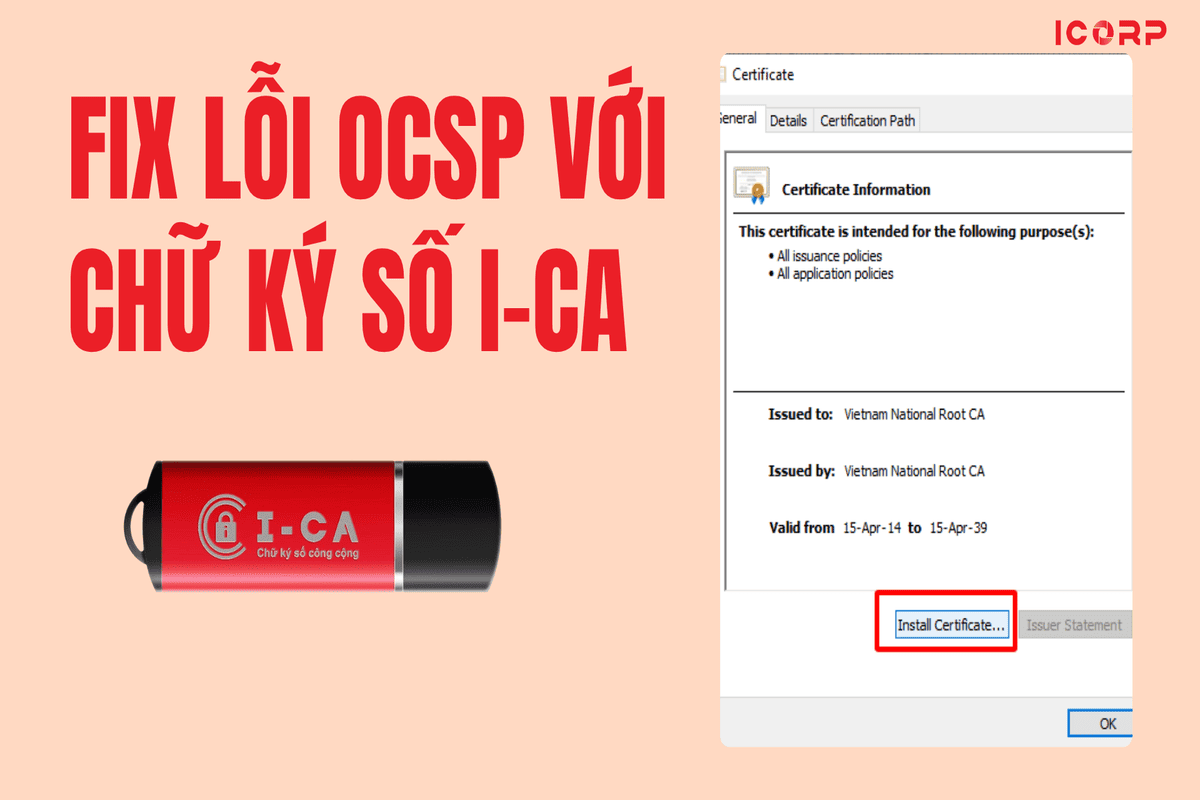 Fix Lỗi OCSP Với CKS I-CA